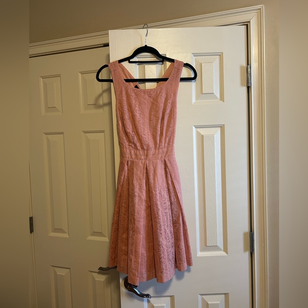 BCBG cross back dress